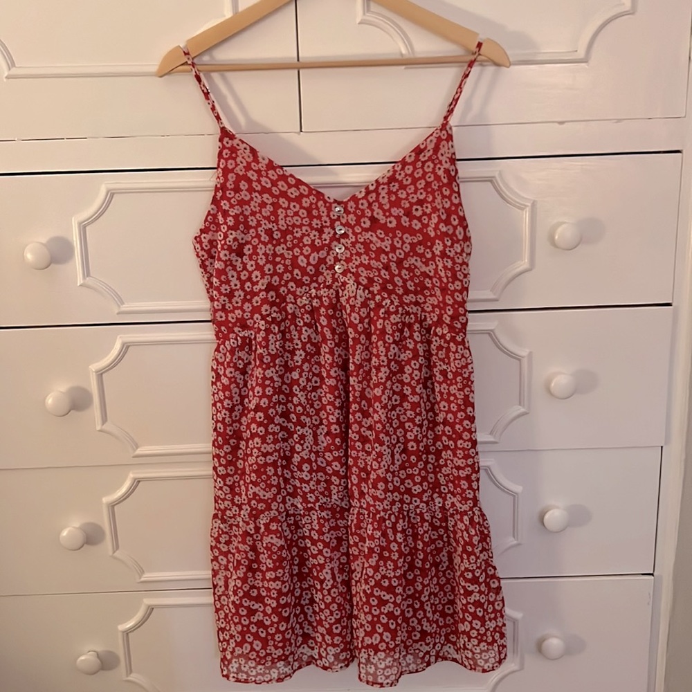 Red Sundress Size Medium